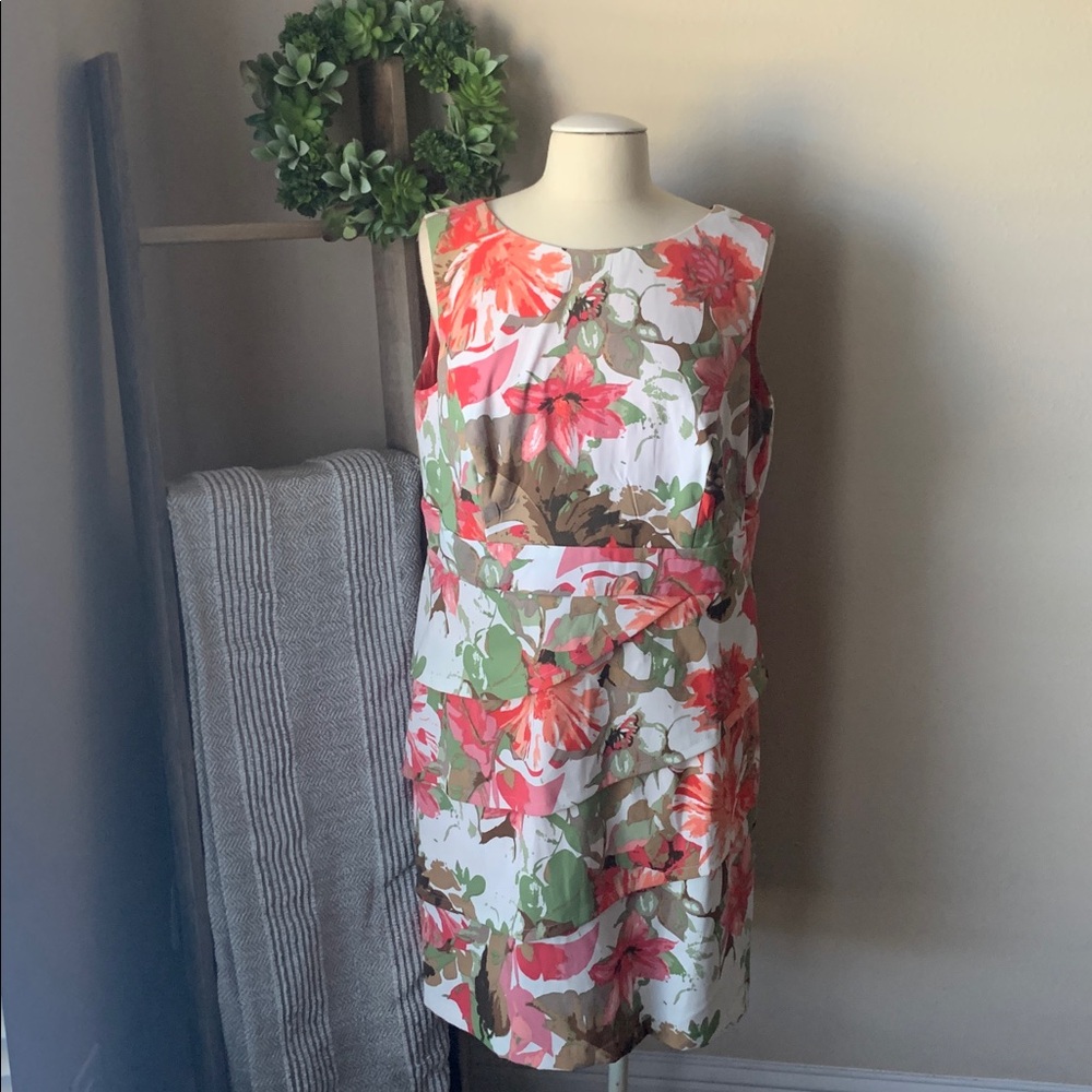 NWT Dressbarn Plus size spring dress